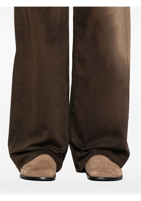 pantaloni ball donna marrone oliva UMA WANG | UW3038UW416